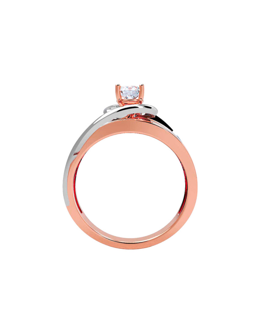 ANILLO DE ORO CON CIRCONIA
