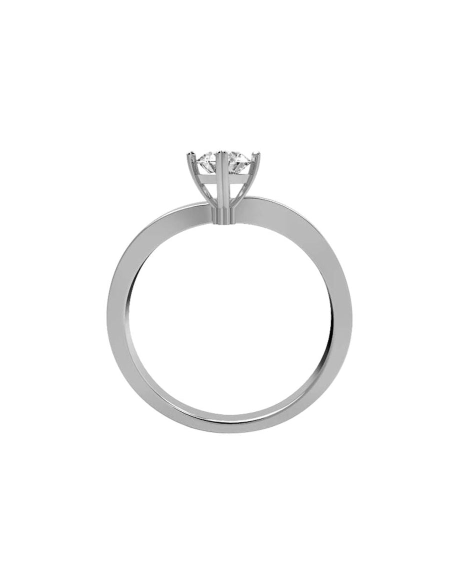 ANILLO DE ORO CON CIRCONIA