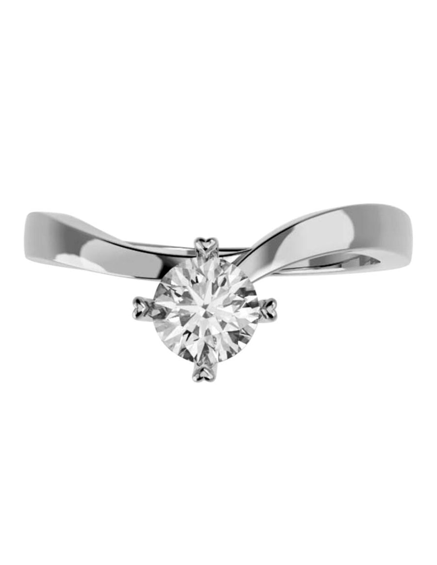 ANILLO DE ORO CON CIRCONIA