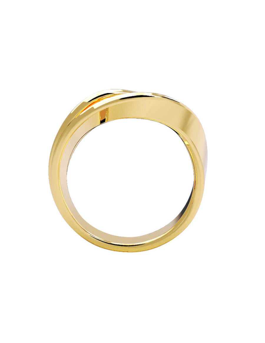 ANILLO DE ORO CON CIRCONIA