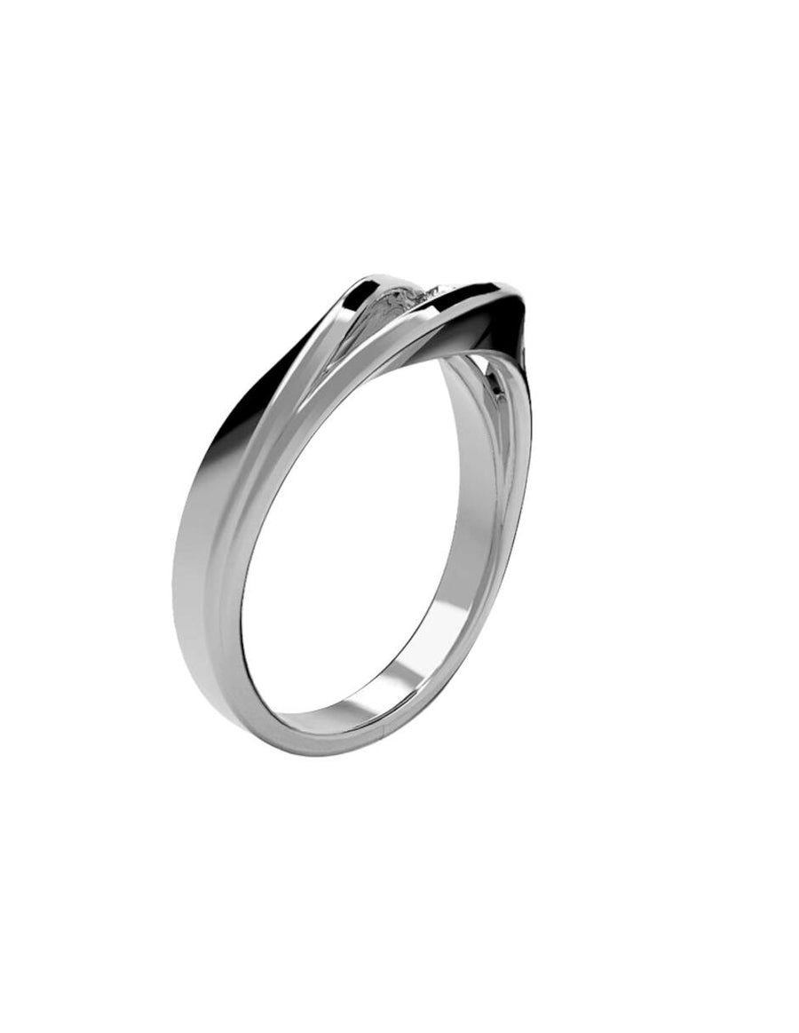 ANILLO DE ORO CON CIRCONIA
