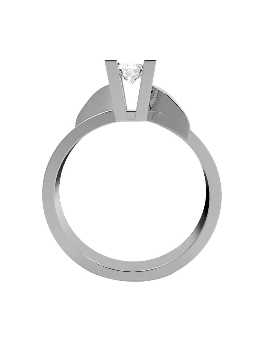 ANILLO DE ORO CON CIRCONIA