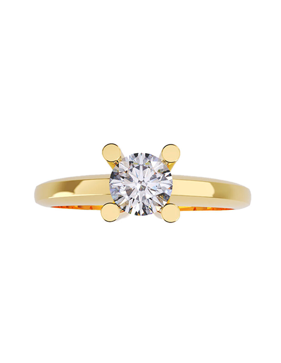 ANILLO DE ORO CON CIRCONIA
