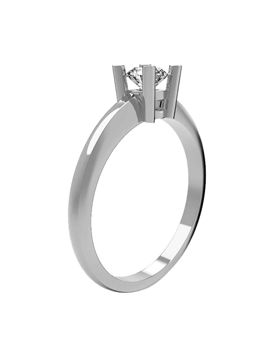 ANILLO DE ORO CON CIRCONIA