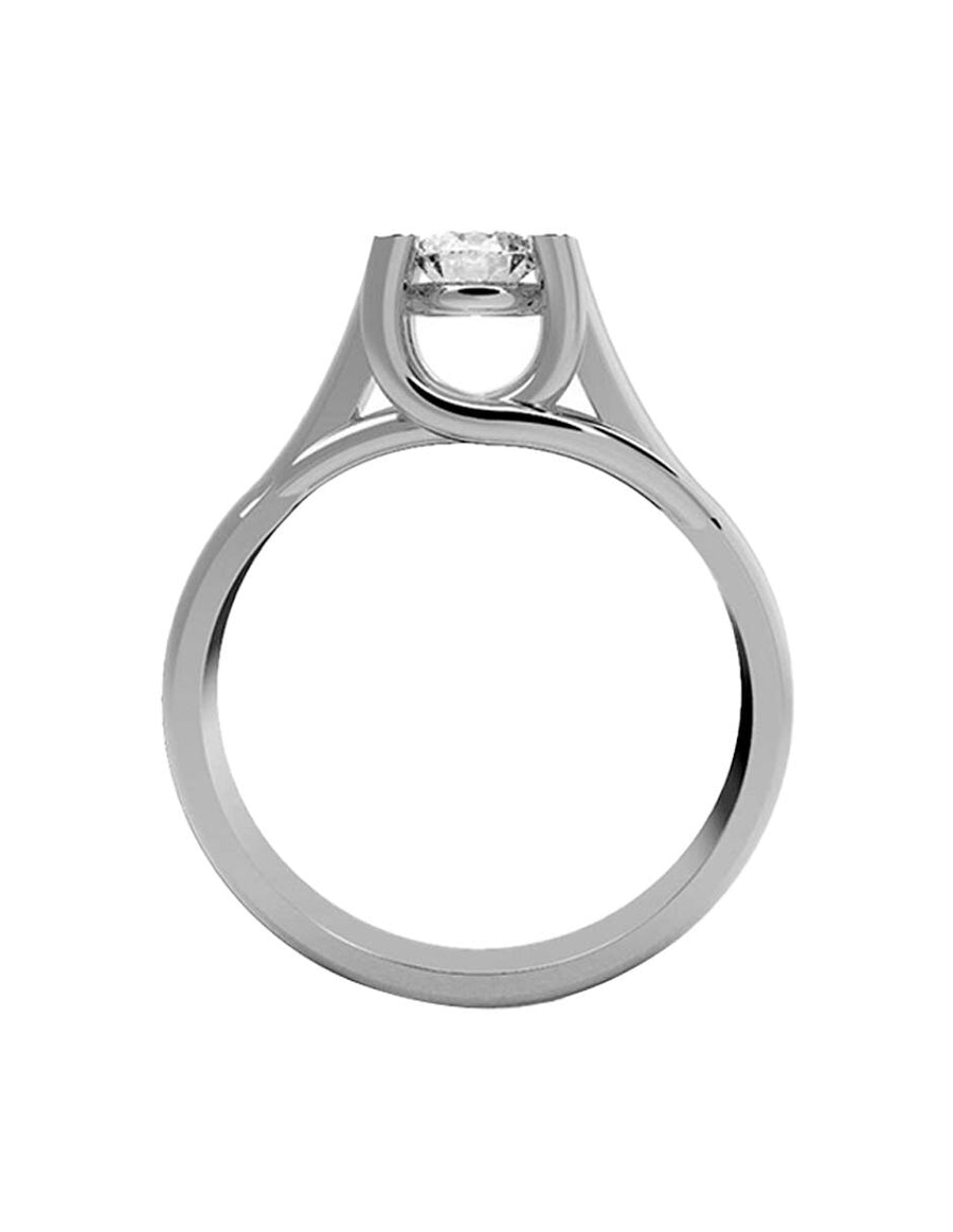 ANILLO DE ORO CON CIRCONIA