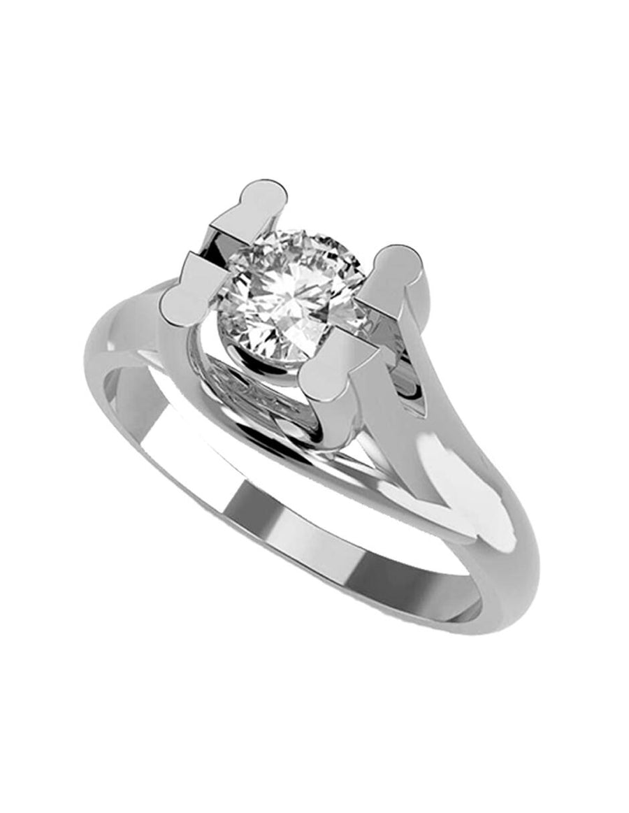 ANILLO DE ORO CON CIRCONIA