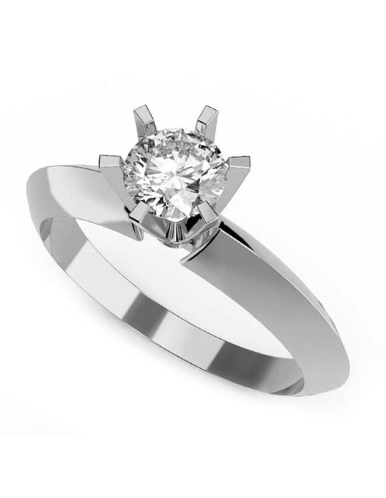 14K GOLD ENGAGEMENT RING WITH LABORATORY DIAMOND (SUSTAINABLE) 2.54 F VS1 IGI- LG680533107