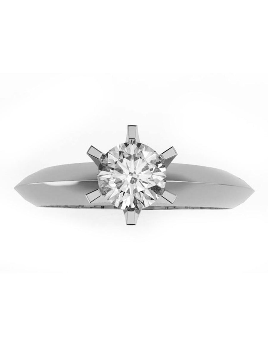 ANILLO DE ORO CON CIRCONIA