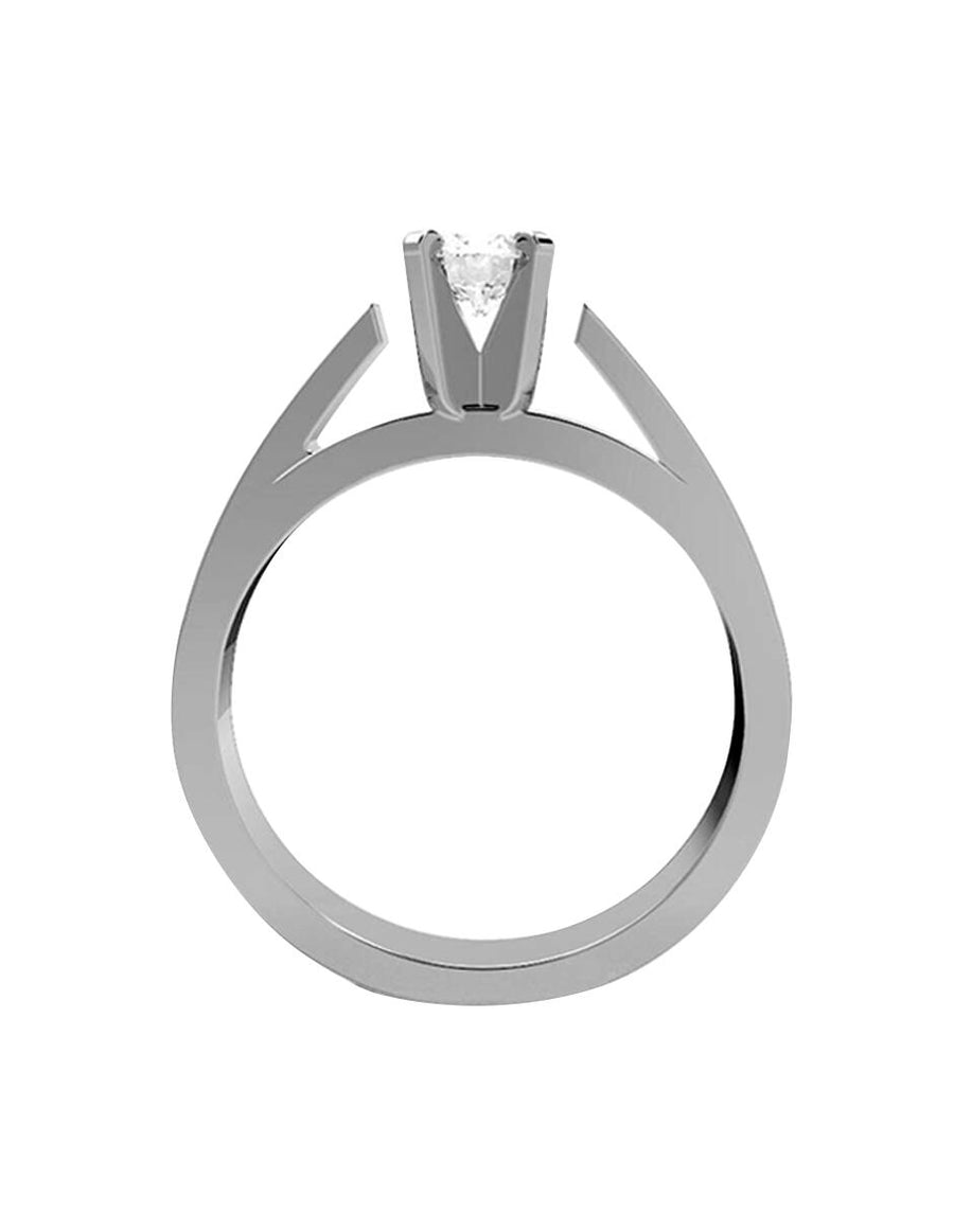 ANILLO DE ORO CON CIRCONIA