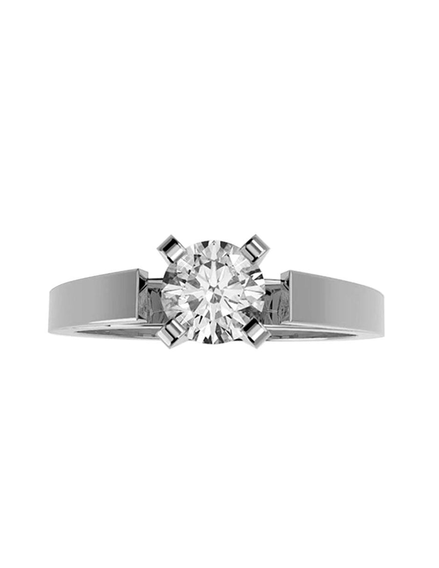 ANILLO DE ORO CON CIRCONIA