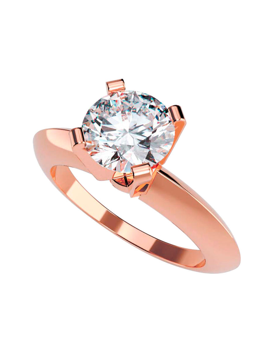 ANILLO DE ORO CON CIRCONIA