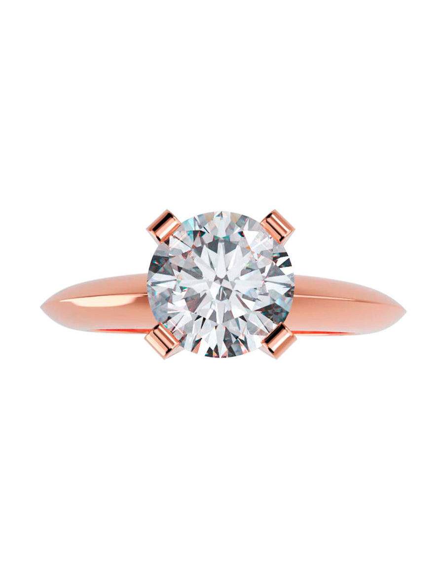 ANILLO DE ORO CON CIRCONIA