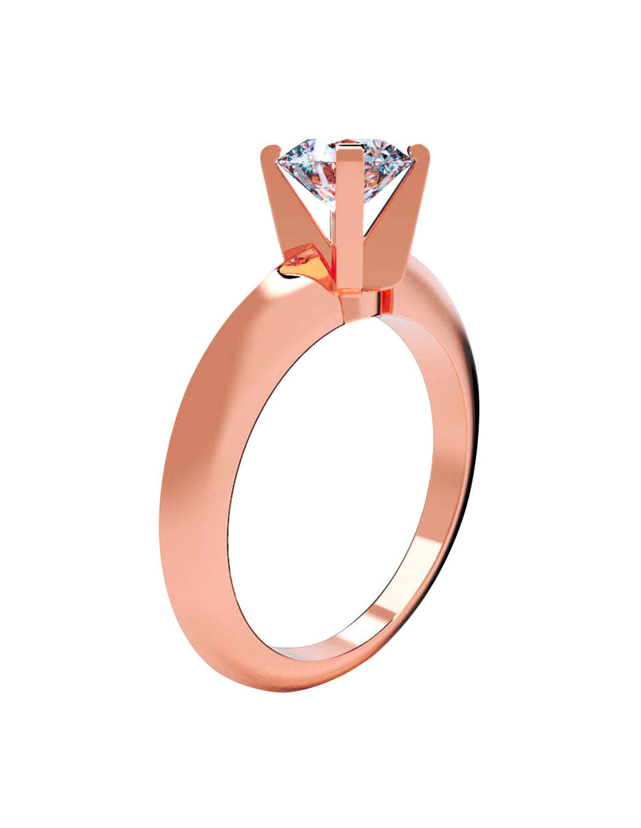 ANILLO DE ORO CON CIRCONIA