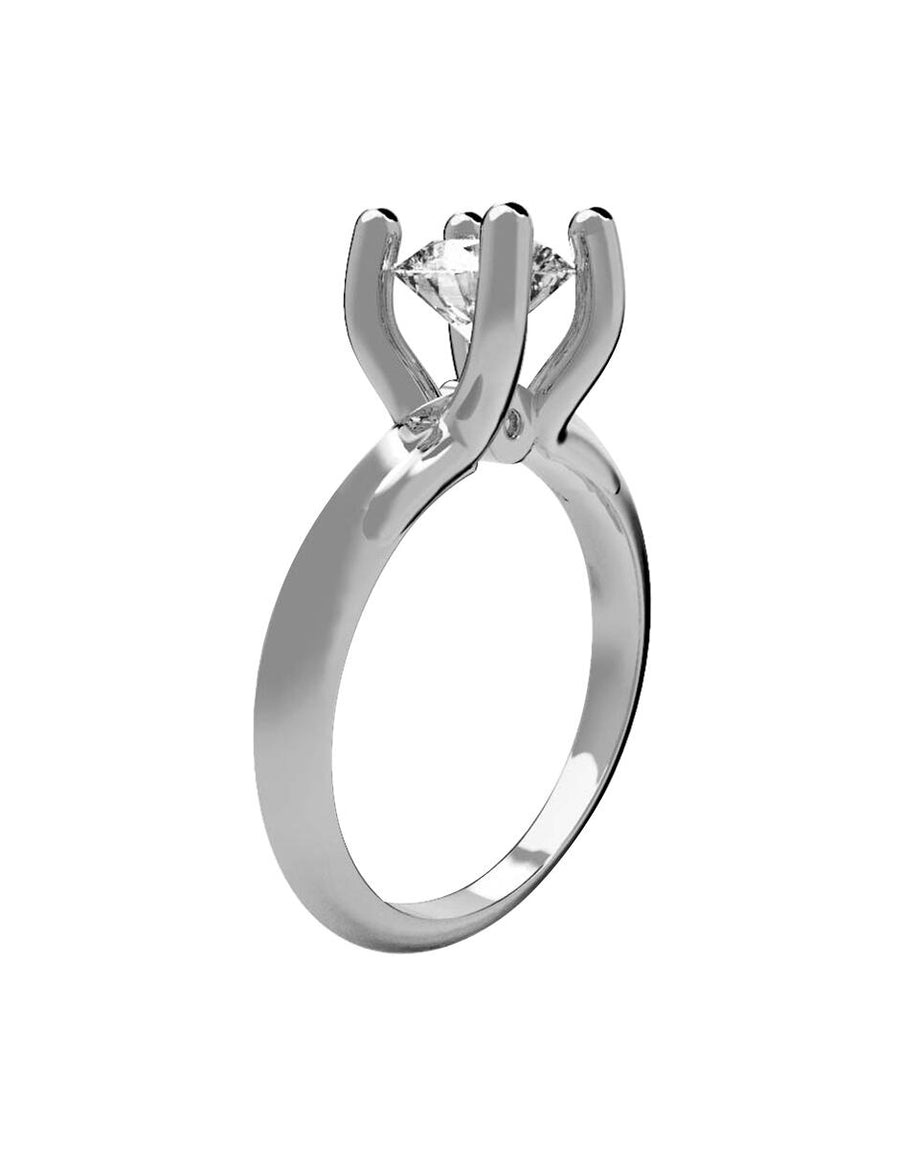 ANILLO DE ORO CON CIRCONIA