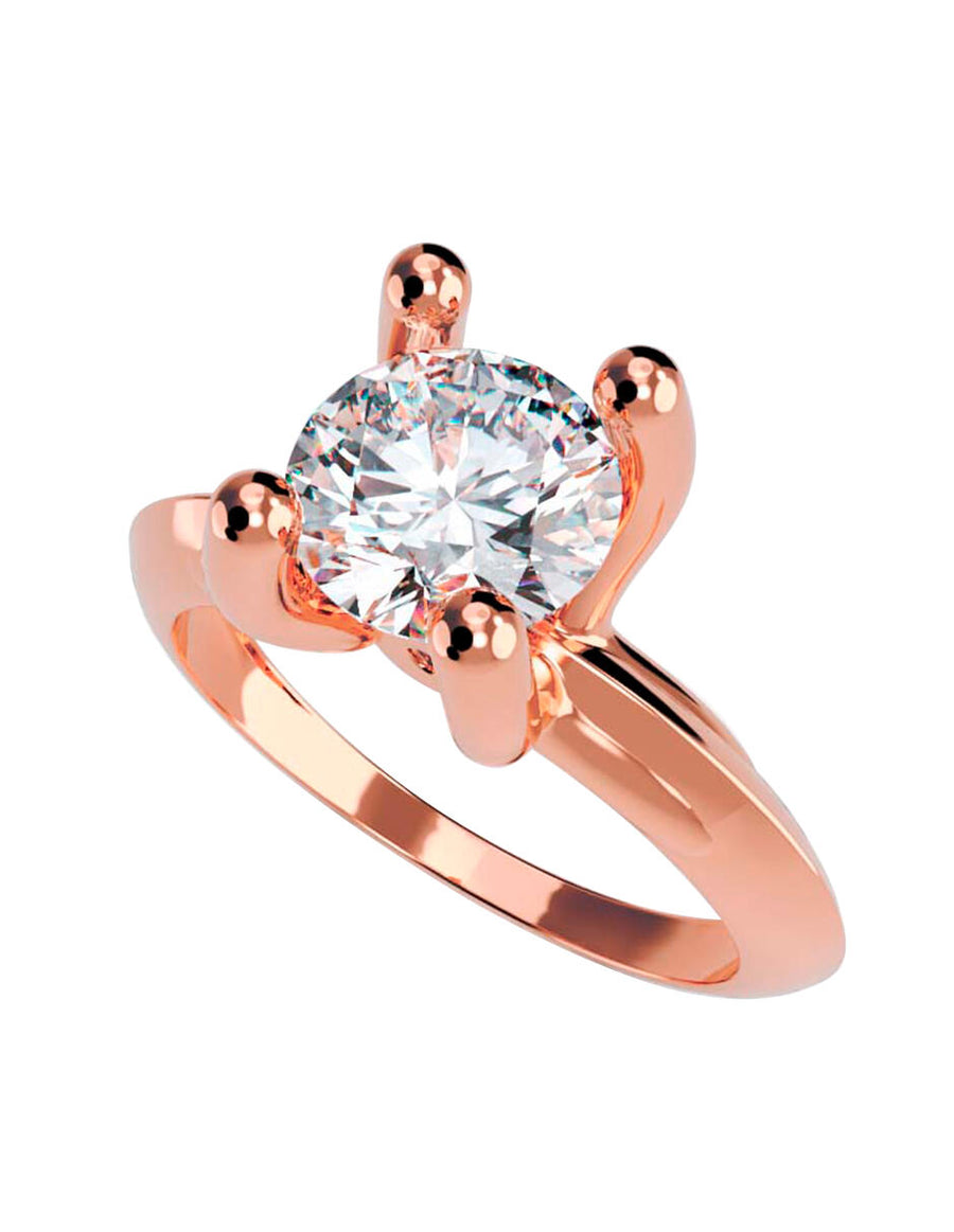 ANILLO DE ORO CON CIRCONIA