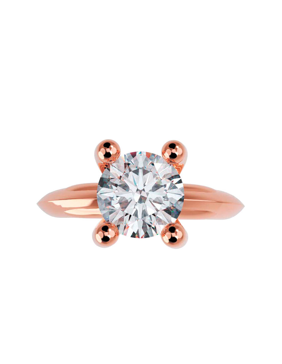 ANILLO DE ORO CON CIRCONIA