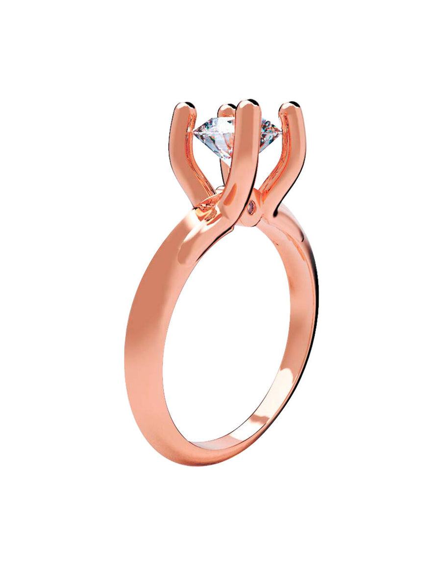 ANILLO DE ORO CON CIRCONIA