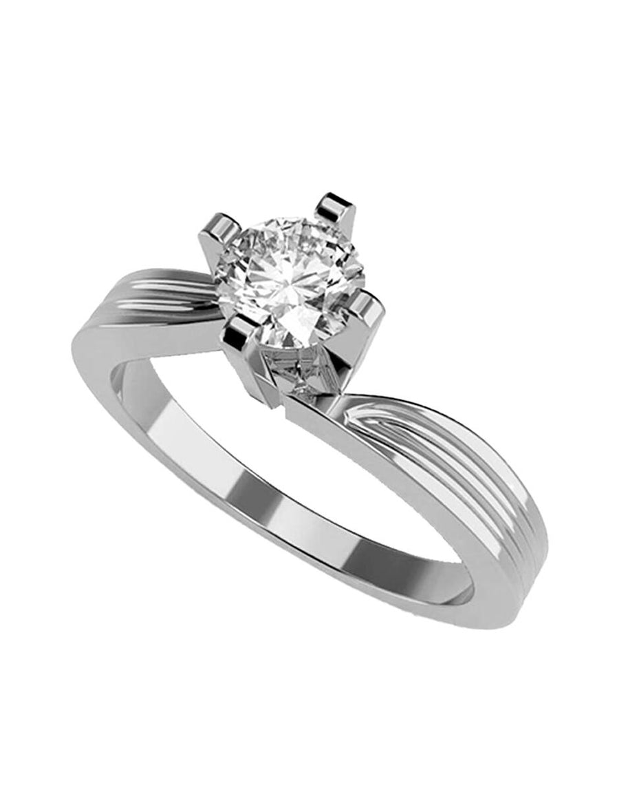 ANILLO DE ORO CON CIRCONIA