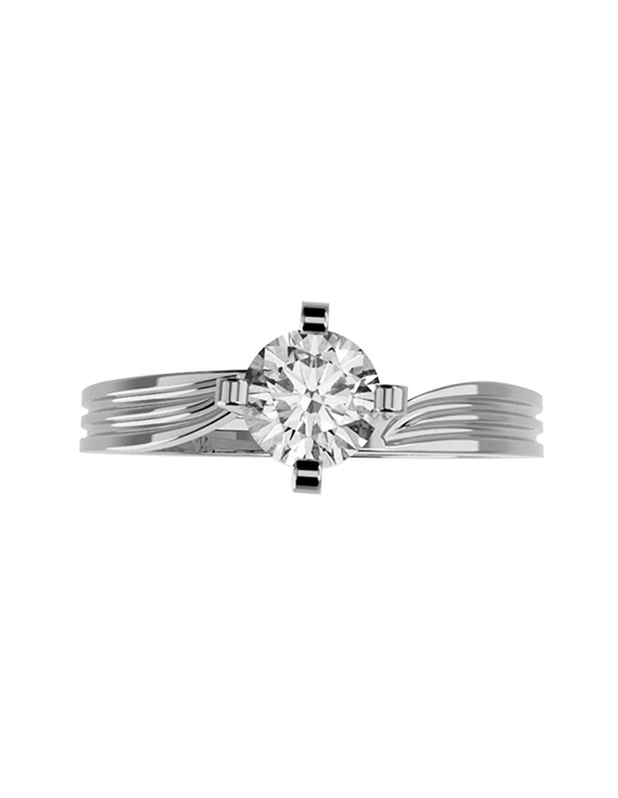 ANILLO DE ORO CON CIRCONIA