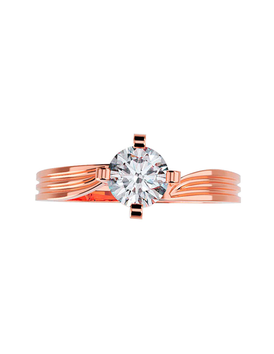 ANILLO DE ORO CON CIRCONIA