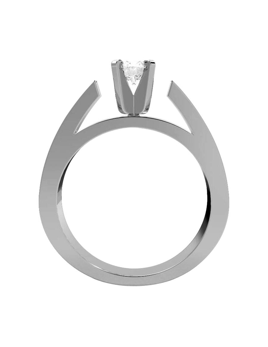 ANILLO DE ORO CON CIRCONIA