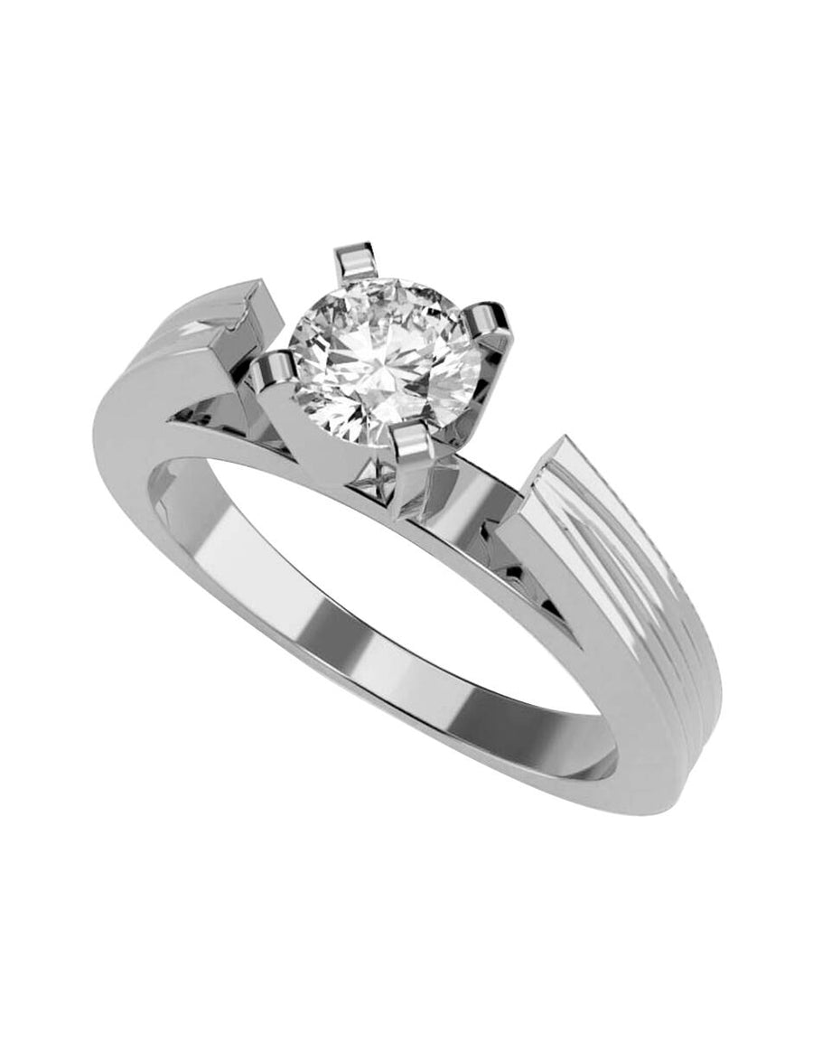 ANILLO DE ORO CON CIRCONIA