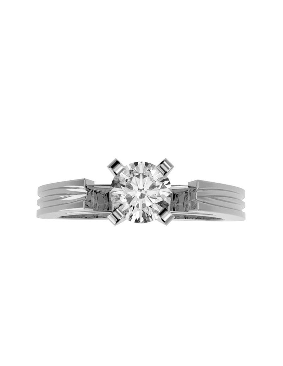 ANILLO DE ORO CON CIRCONIA