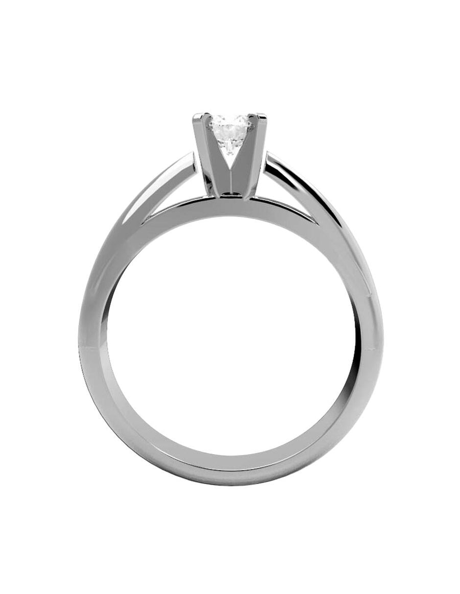 ANILLO DE ORO CON CIRCONIA