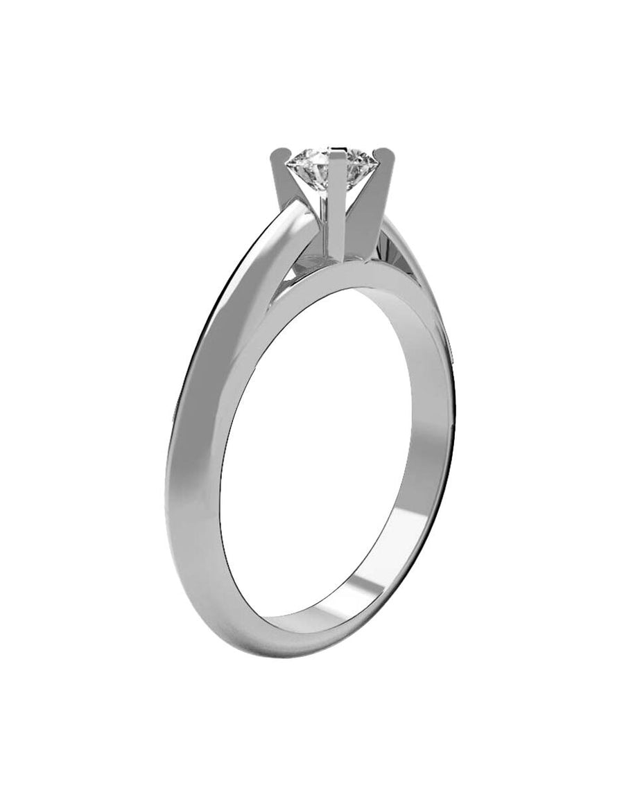 ANILLO DE ORO CON CIRCONIA