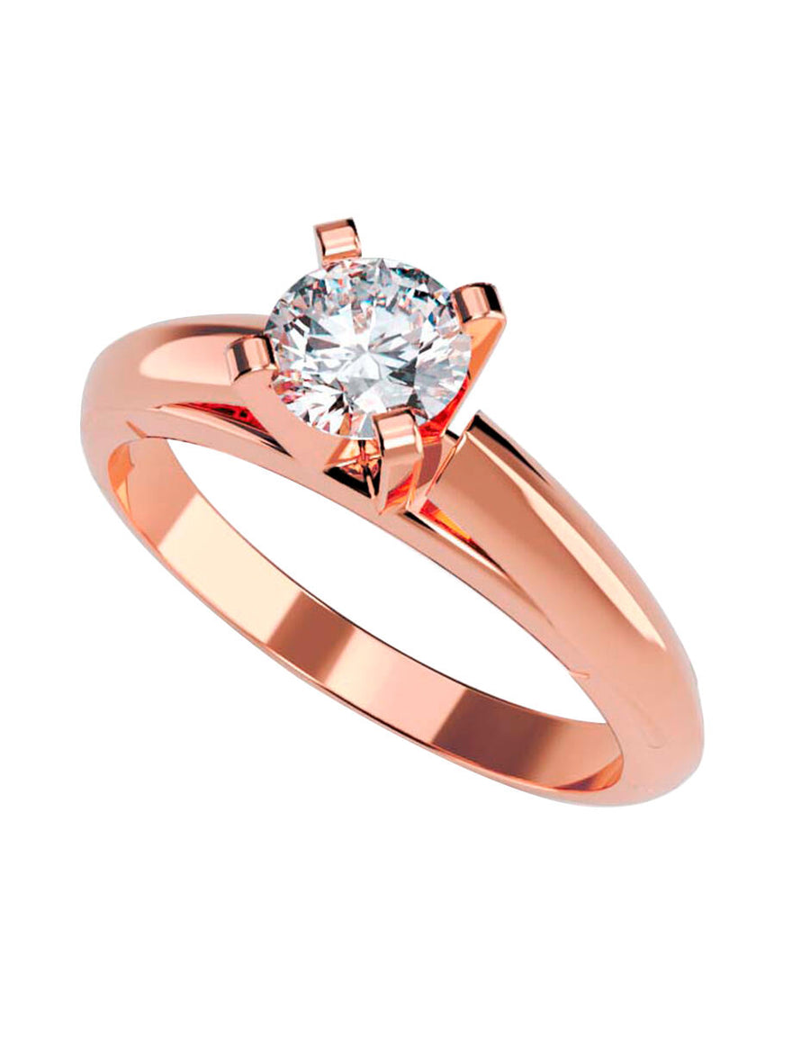 ANILLO DE ORO CON CIRCONIA