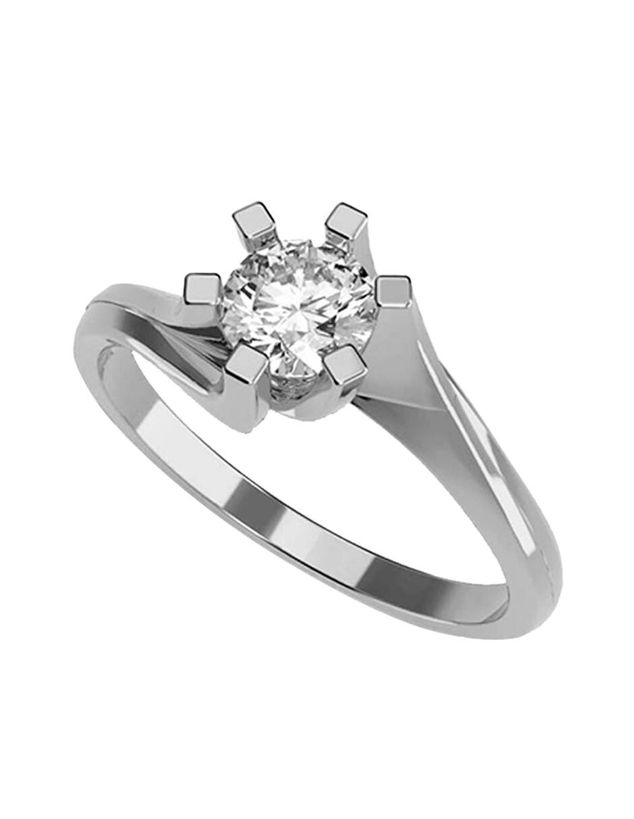 ANILLO DE ORO CON CIRCONIA
