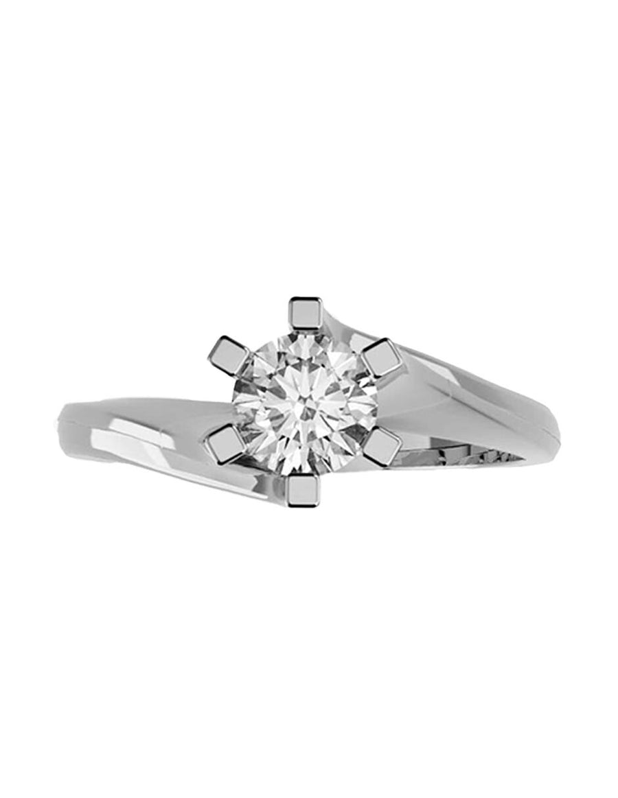 ANILLO DE ORO CON CIRCONIA