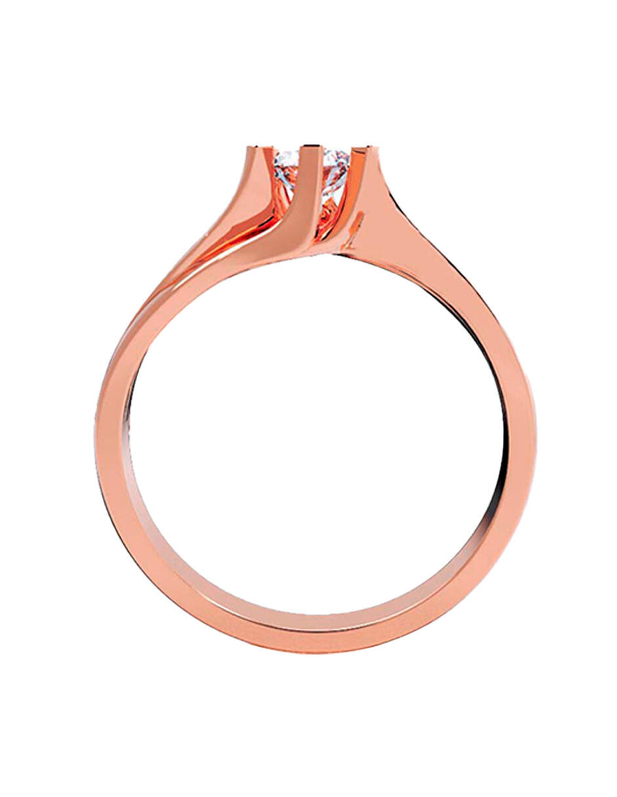 ANILLO DE ORO CON CIRCONIA