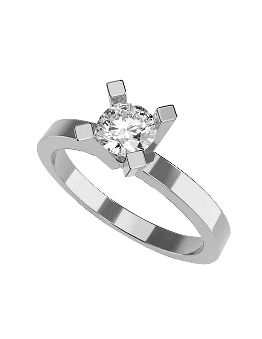 ANILLO DE ORO CON CIRCONIA