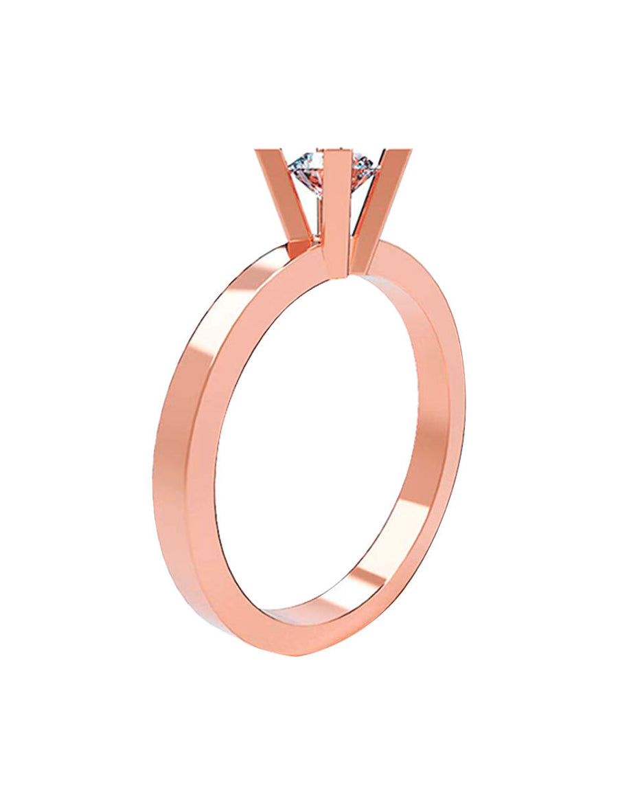 ANILLO DE ORO CON CIRCONIA