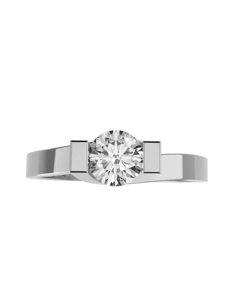 ANILLO DE ORO CON CIRCONIA