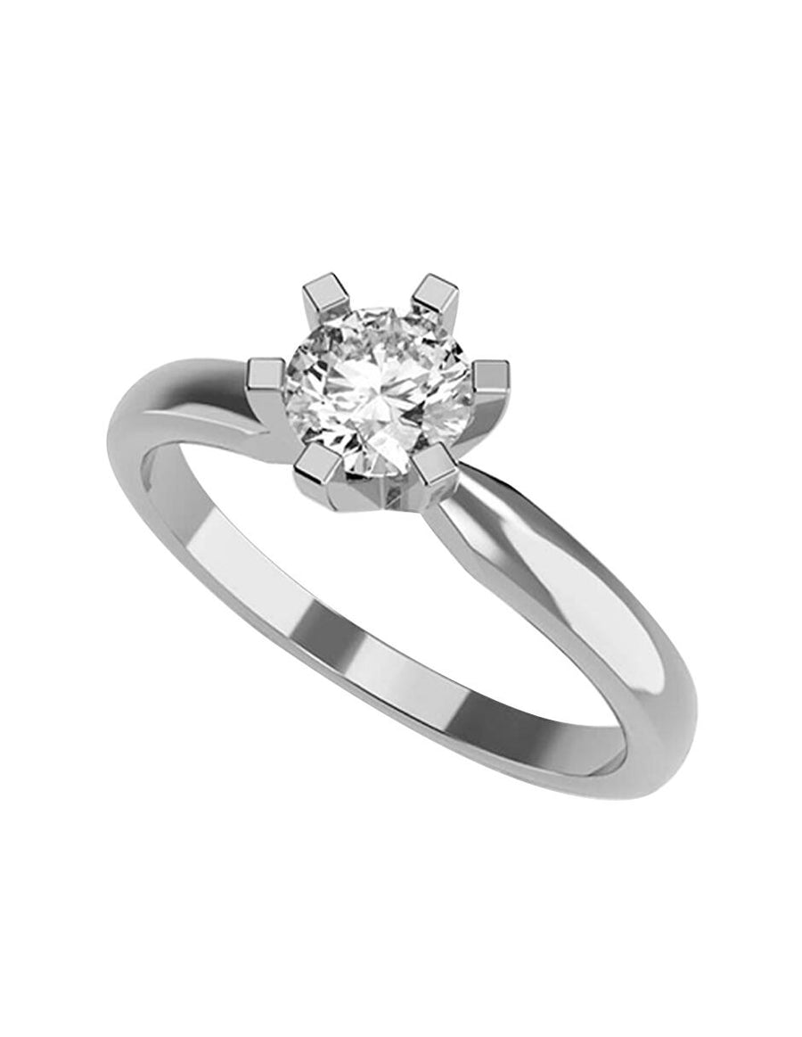 ANILLO DE ORO CON CIRCONIA