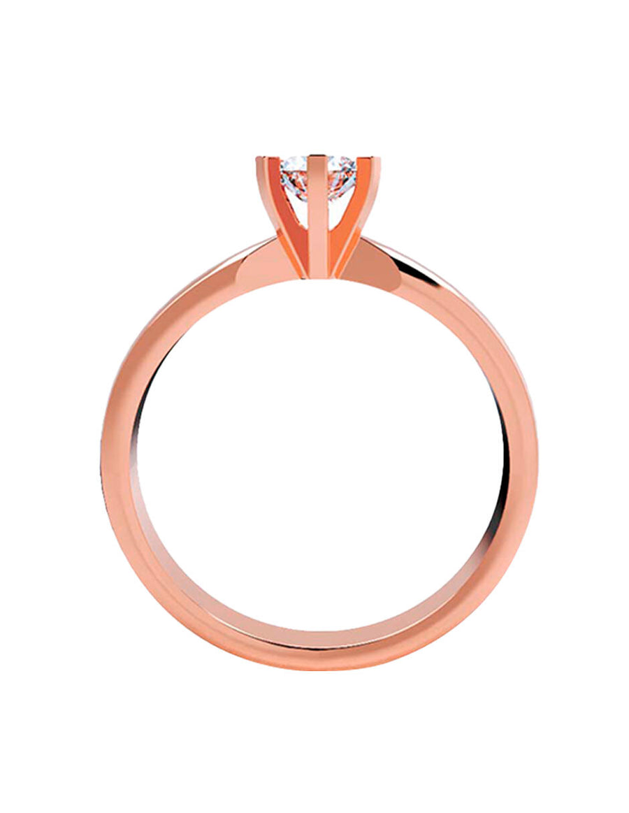 ANILLO DE ORO CON CIRCONIA