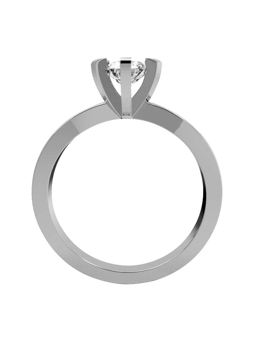 ANILLO DE ORO CON CIRCONIA