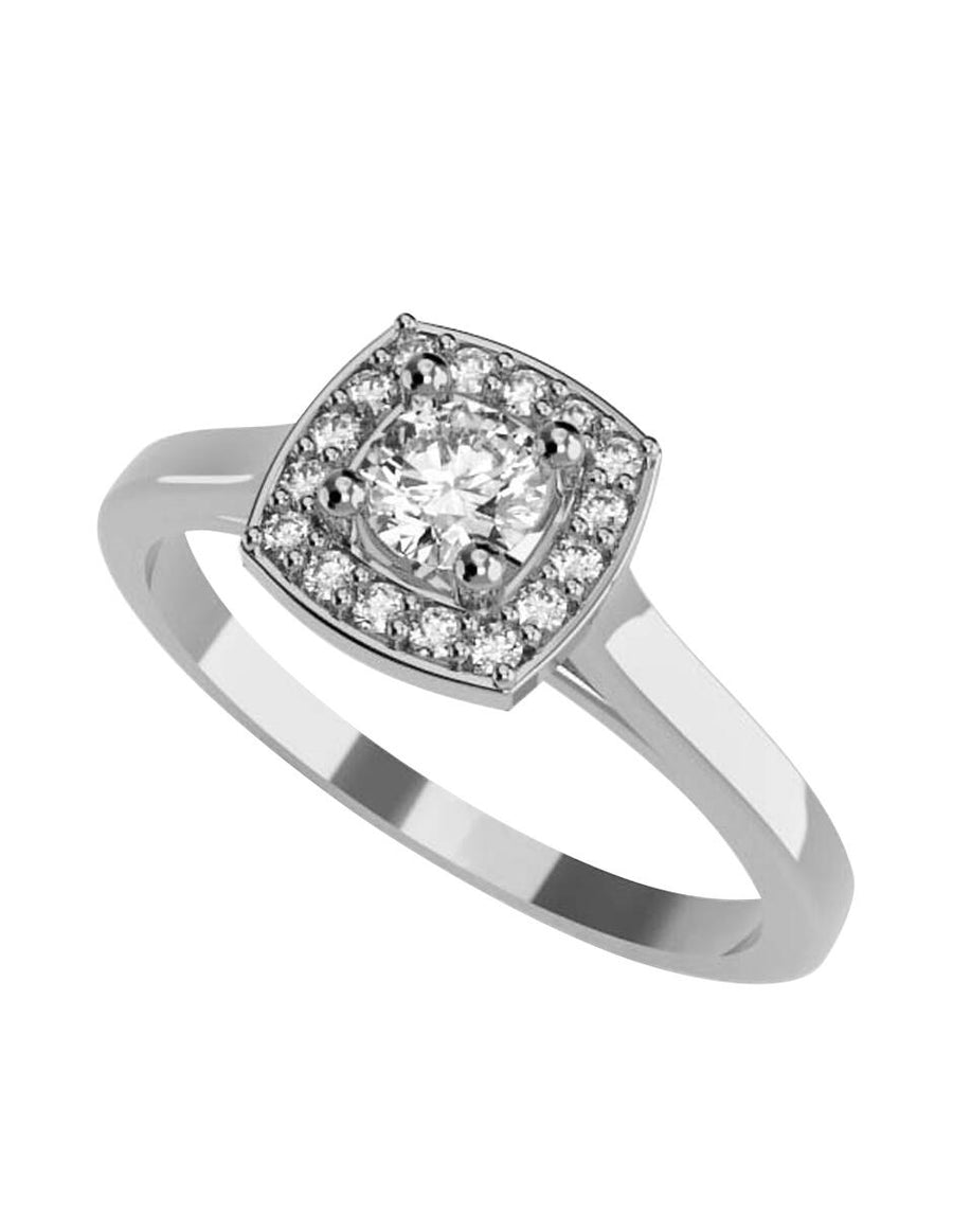 ANILLO DE ORO CON CIRCONIA