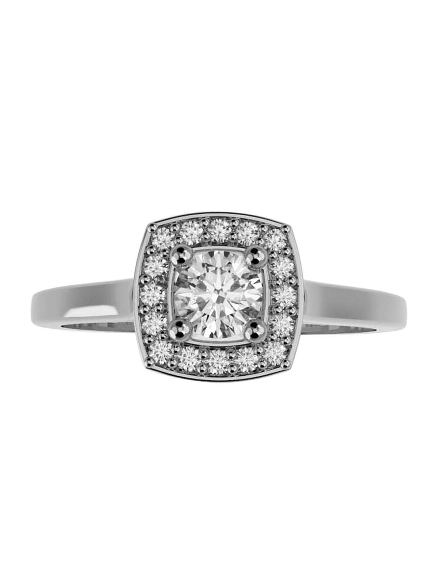 ANILLO DE ORO CON CIRCONIA