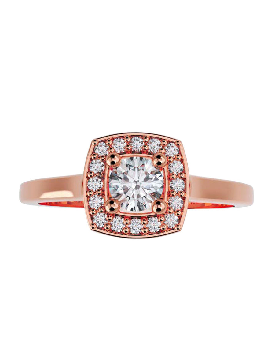 ANILLO DE ORO CON CIRCONIA