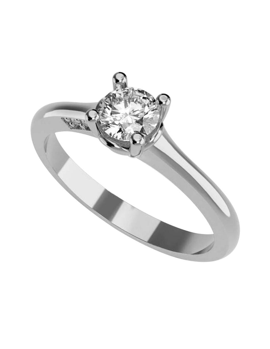 ANILLO DE ORO CON CIRCONIA