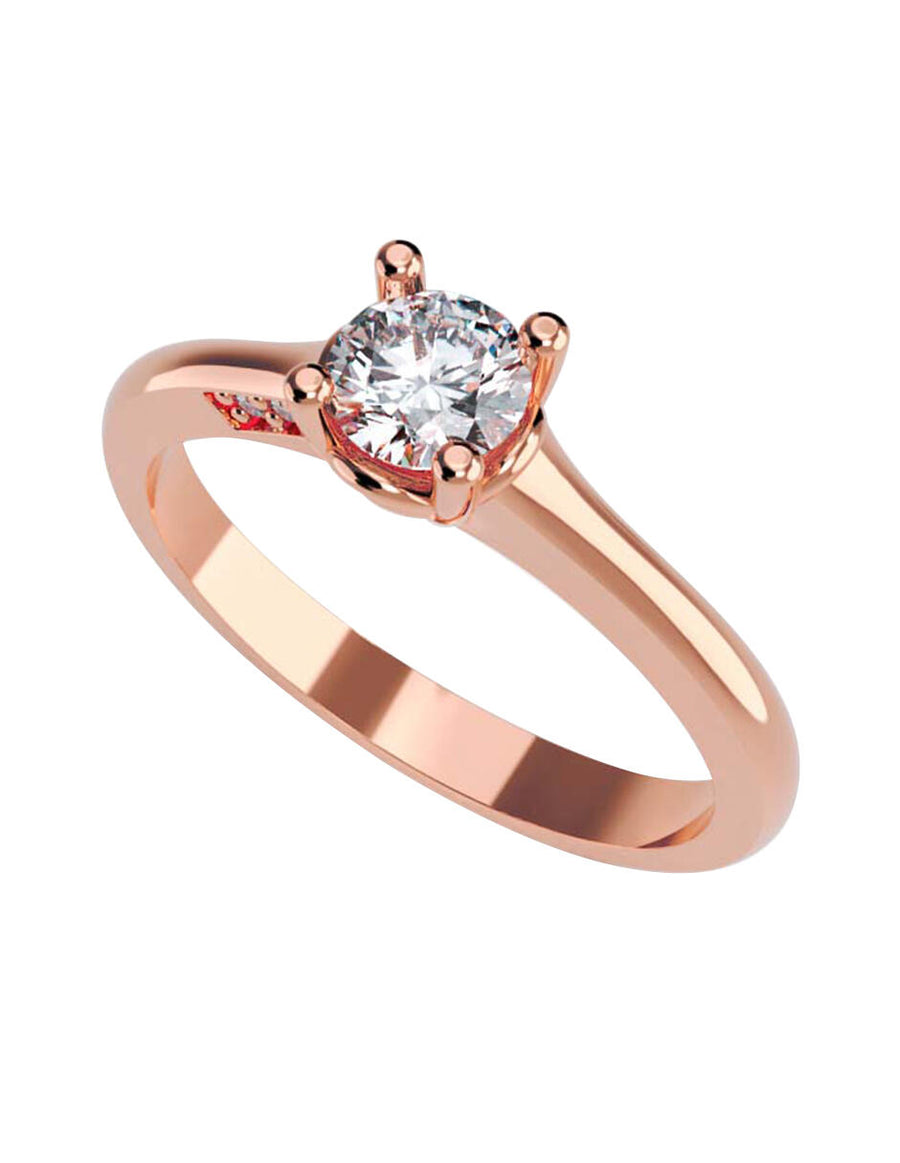 ANILLO DE ORO CON CIRCONIA