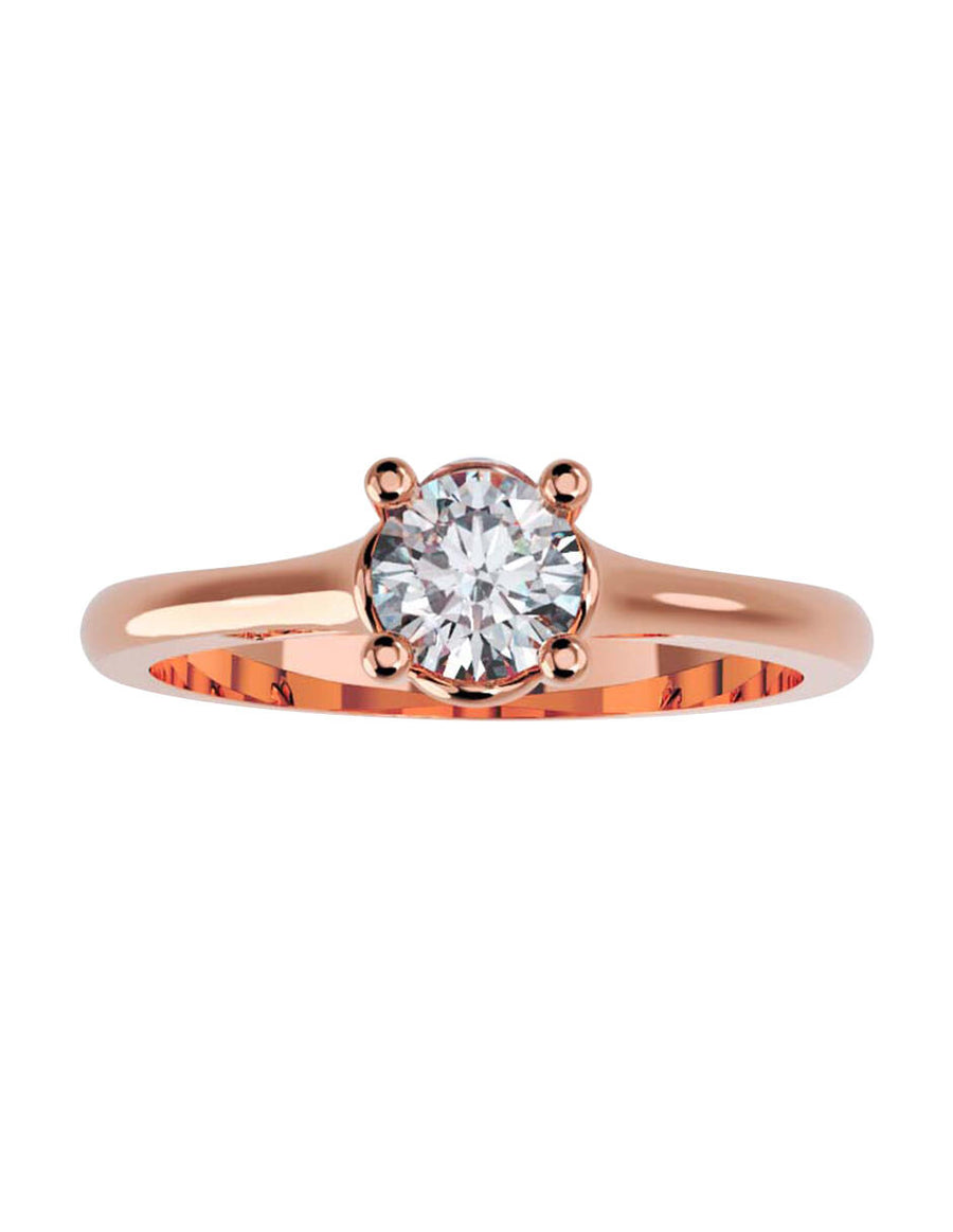ANILLO DE ORO CON CIRCONIA