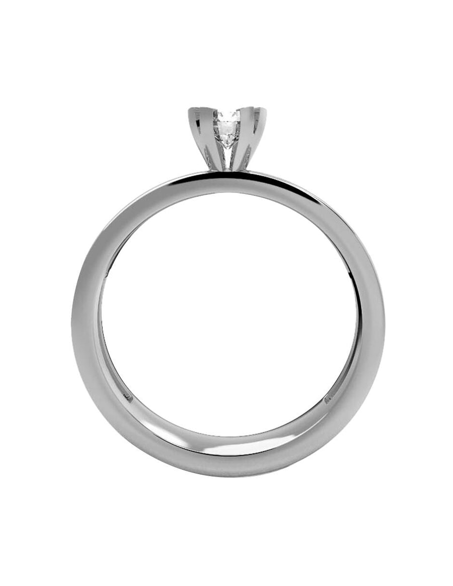 ANILLO DE ORO CON CIRCONIA