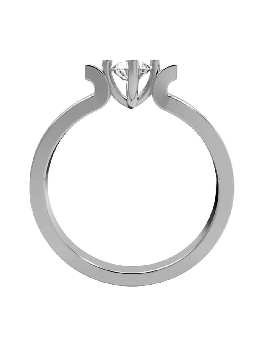 ANILLO DE ORO CON CIRCONIA