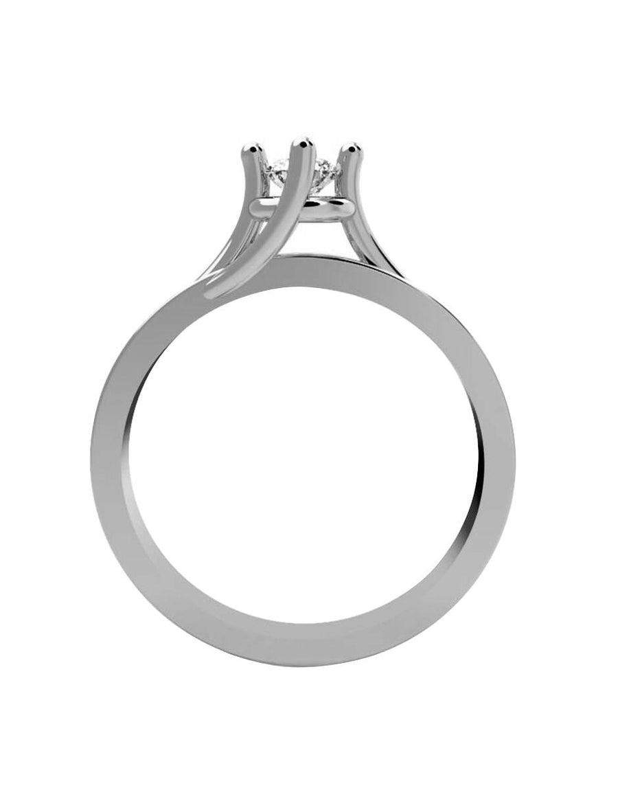 ANILLO DE ORO CON CIRCONIA