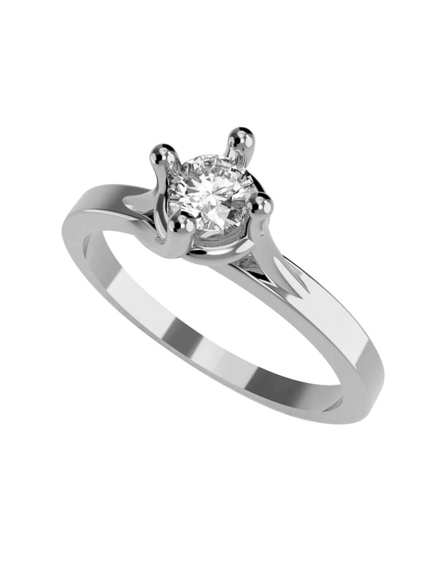 ANILLO DE ORO CON CIRCONIA