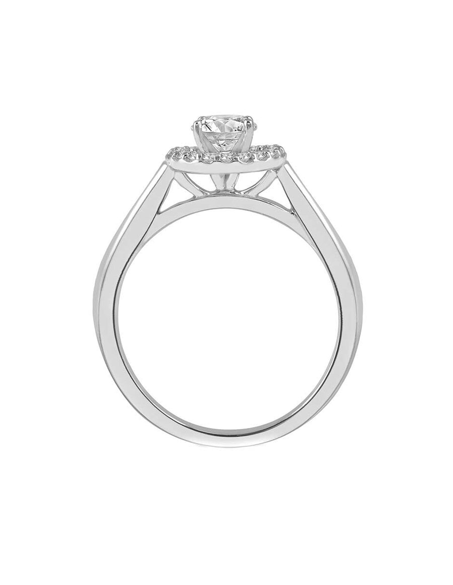 ANILLO DE COMPROMISO CON DIAMANTE DE 0.25 F SI1